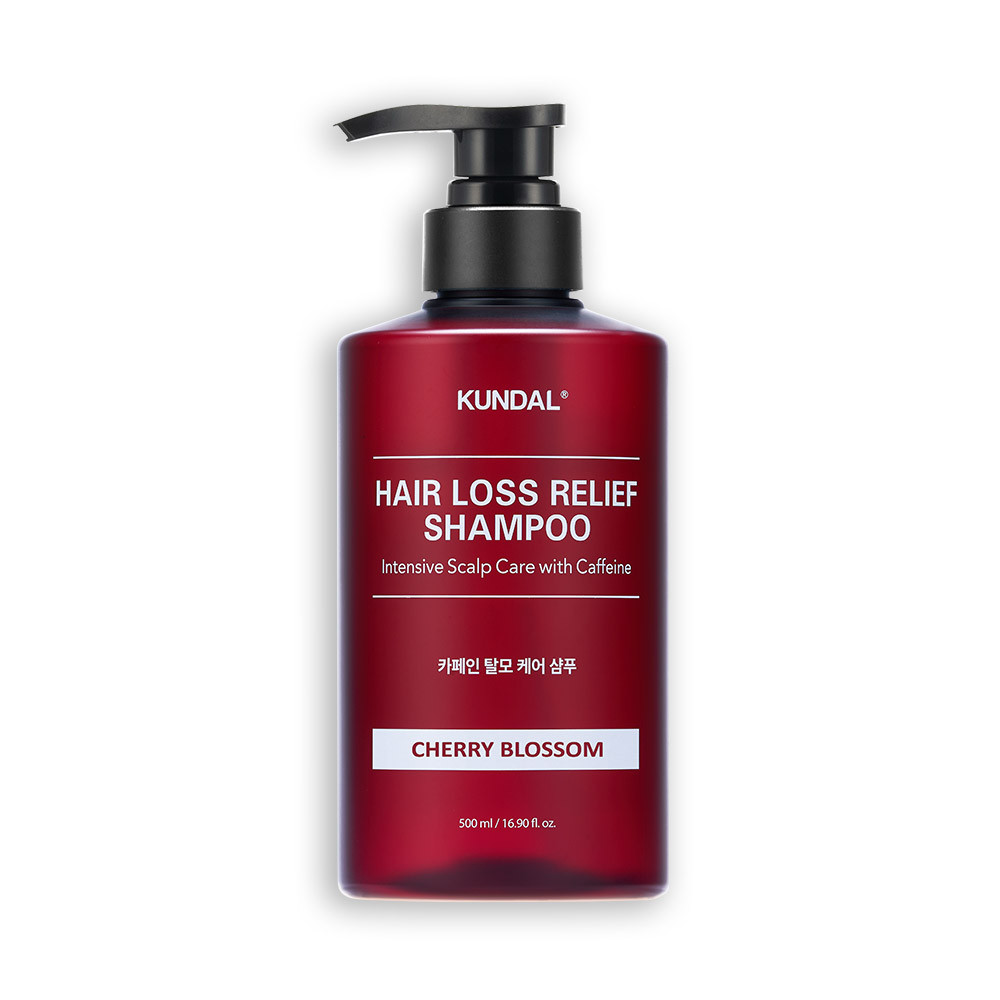Kundal Hair Loss Relief Shampoo (Cherry Blossom) 500ml hair fall care shampoo